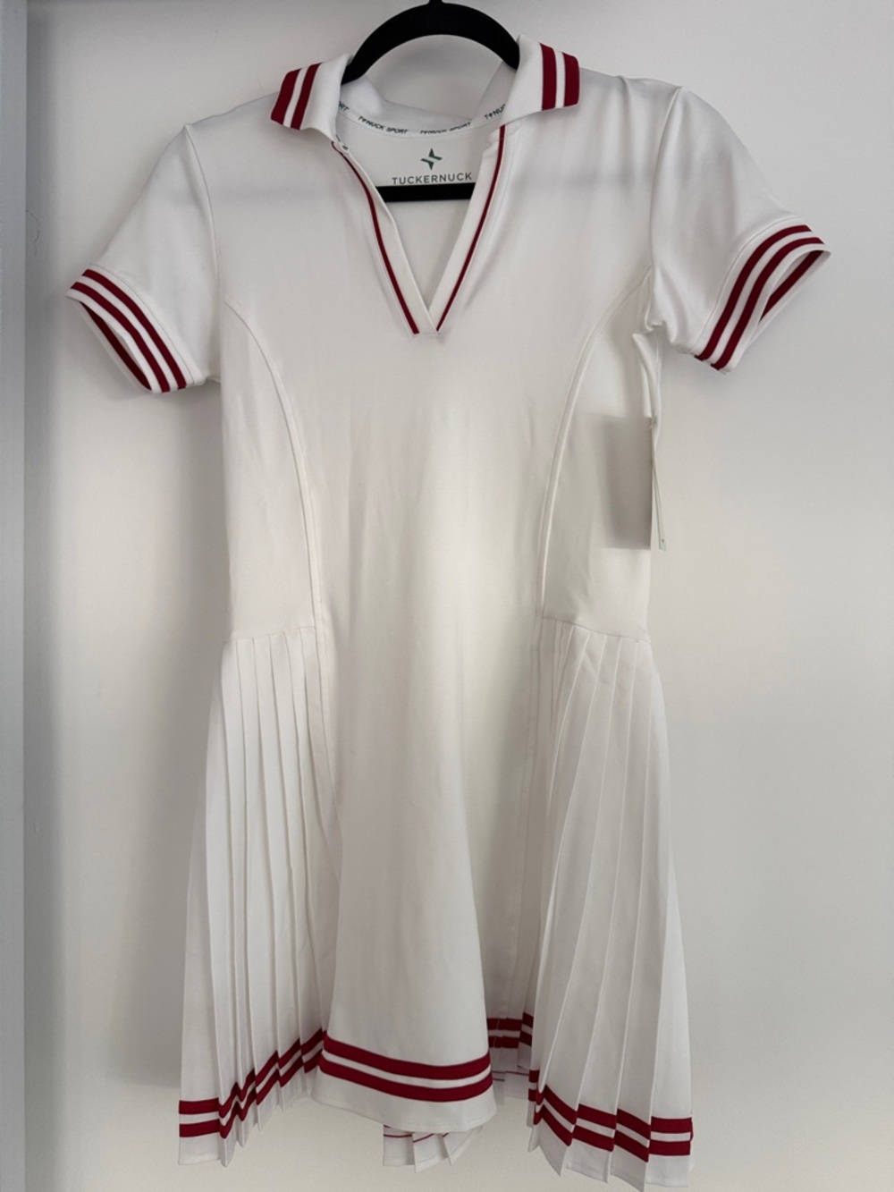 Tuckernuck Sport White Performance Jersey Beatrice Tennis Dress XXS NWT - Picture 7 of 9